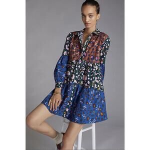 Anthropologie Maeve Spotted Tunic